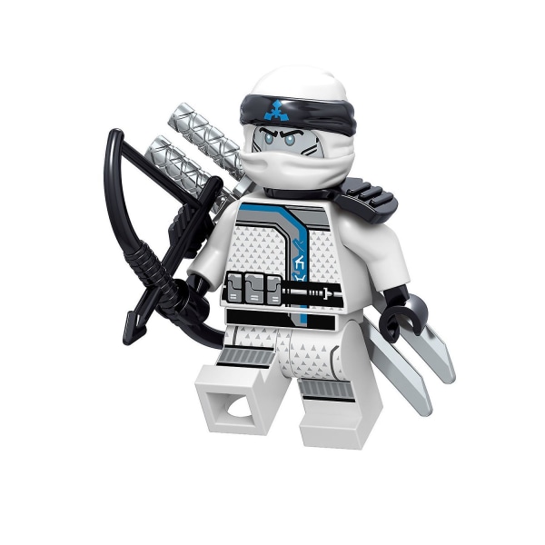 8 stk. Ninja Ninja Serie Niya Lloyd Warrior X Puslespil Samlet Byggeklods Minifigur Legetøj