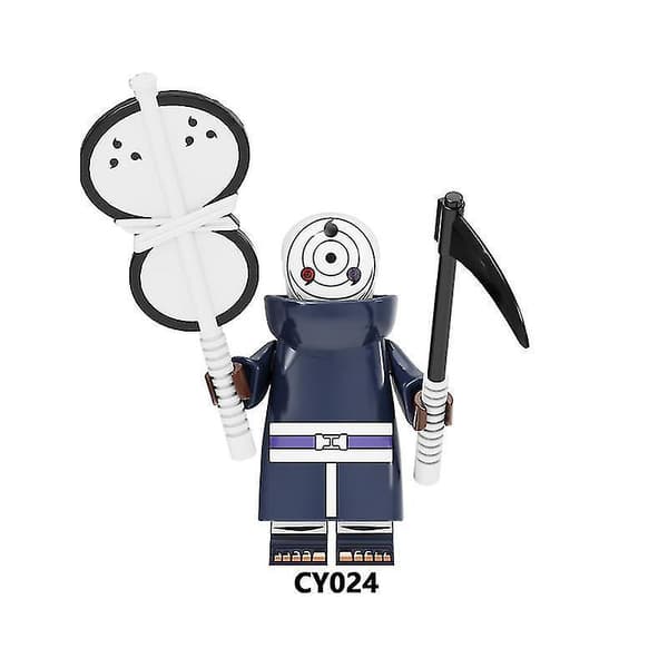 8 stk. Naruto Samlede Børne Byggeklods Minifigur Legetøj