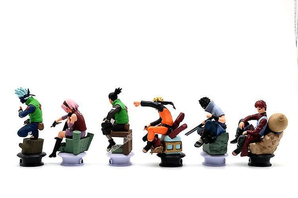 6 Naruto Naruto Kakashi Sasuke -nukkea