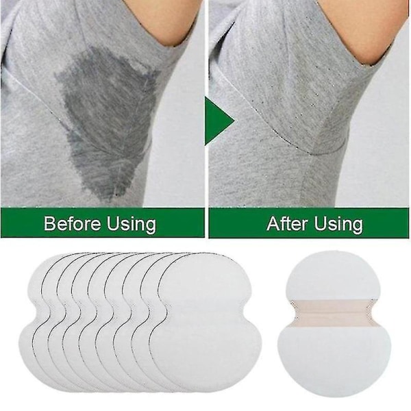 100 Packs Large Underarm Sweat Pads For Women And Men Fight Hyperhidrosis 50 Packs