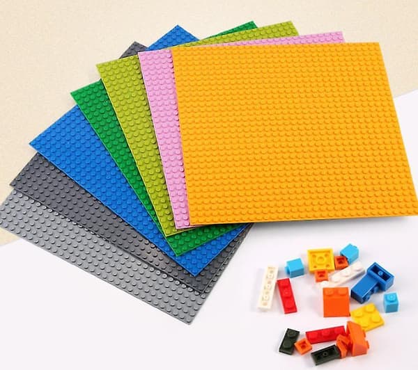 Building Base Plates 2-pack Classic Baseplate Bricks Set Building Toys F