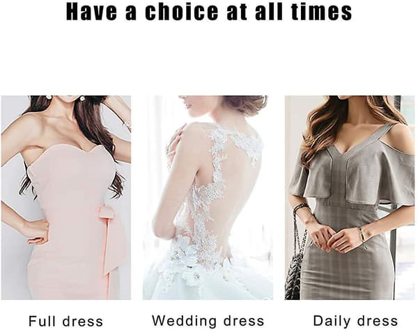 Sticky Bra 2 Pairs Strapless Backless Adhesive Invisible Push Up Bra B