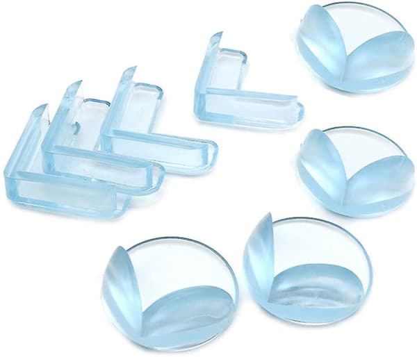 4 Pc Table Corner Guard Safety Protector Anti-collision Furniture Table Edge Simicircle