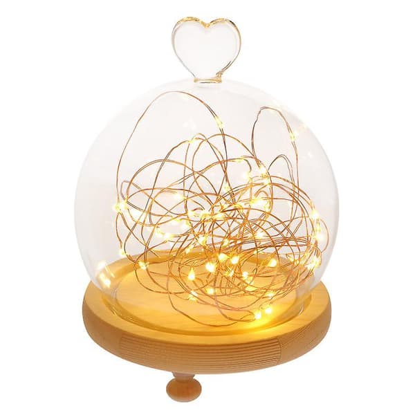 Glas Natlampe Til Dekoration