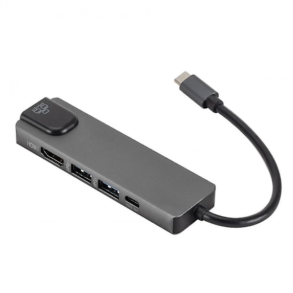 4k 5 i 1 Usb Type C Hub Adapter For Mac Book Pro Thunderbolt 3 Usb-c Lader Pd