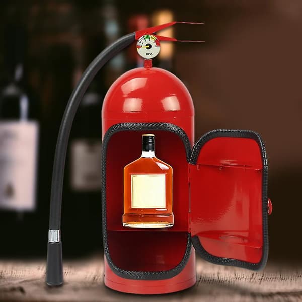 Fire Etinguisher Mini Bar Christmas Gift Can Bar Simulation Fire Extinguisher Desktop Ornament Home