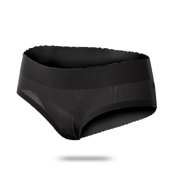 Dametruser med polstring for å løfte baken, formet for å gi en større rumpe Low-waist 168balck XL