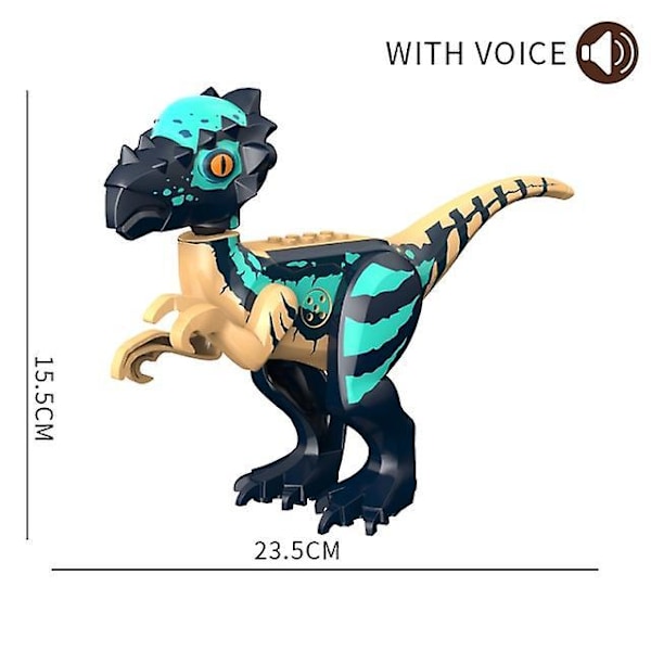 Brutal Raptor Building Jurassic Blocks World Mini Dinosaur Figures Bricks Dino Toys For Children Dinosaurios F