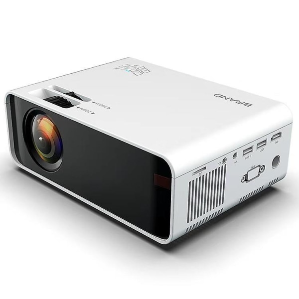 Smart Projector 4k Android 6.0 Hd 1080p Projector Wifi Bluetooth Projector Outdoor Home Movie EU Plug