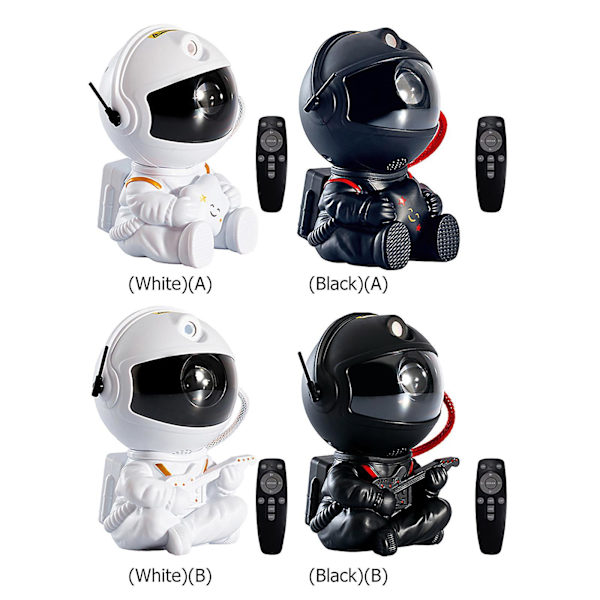 Star Projector Light Starry Night Ambient Night Light Astronaut Laser Nebula Light #white Star White star model
