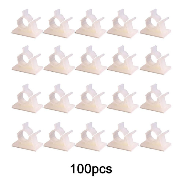 Fong Fong Nylon Wire Adjustable Cable Clips Adhesive Cable Management Clips Adjustable Clamp