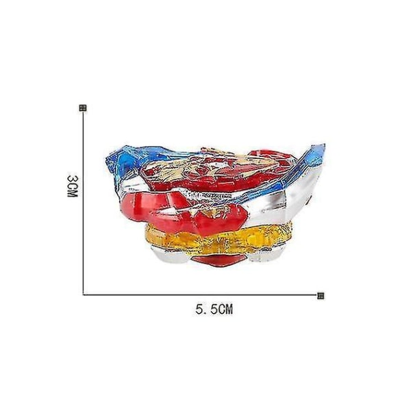 Beyblade Burst Sett - Fusion Combat Gyro Med Launcher B142