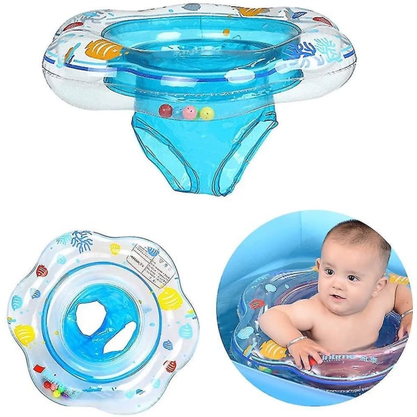 Baby Swimming Float,inflatable Baby Swim Ring With Seat For Infant/toddler 6-36 Months,52cm