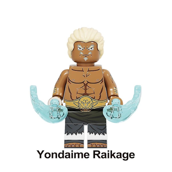 8 stk. Naruto Byggeklodser Minifigurer Børn Drenge Samlet Plastiklegetøj