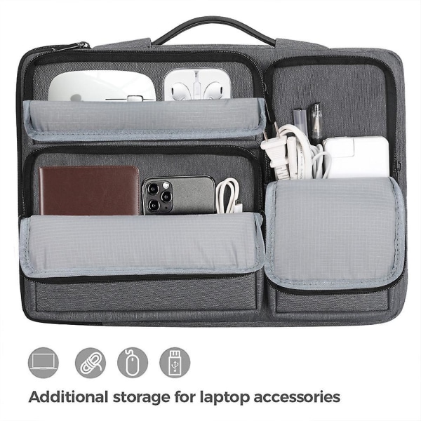 Bærbar Laptop Opbevaringstaske Herre Mode Dokumentmappe Computer Liner Sleeve Etui