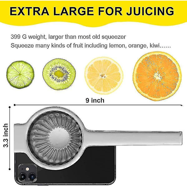 Citronpresser Stor Skål Citronpresser Med Rengøringsbørste