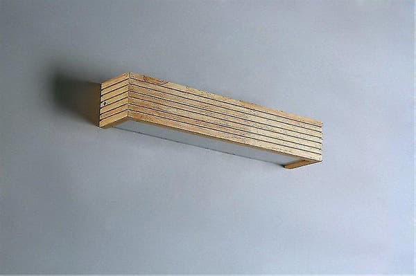 Led Lamp Oak Wall Lamp Solid Wood Mirror Wall Lamp Wall Lamp Bedroom Bathroom Warm Light