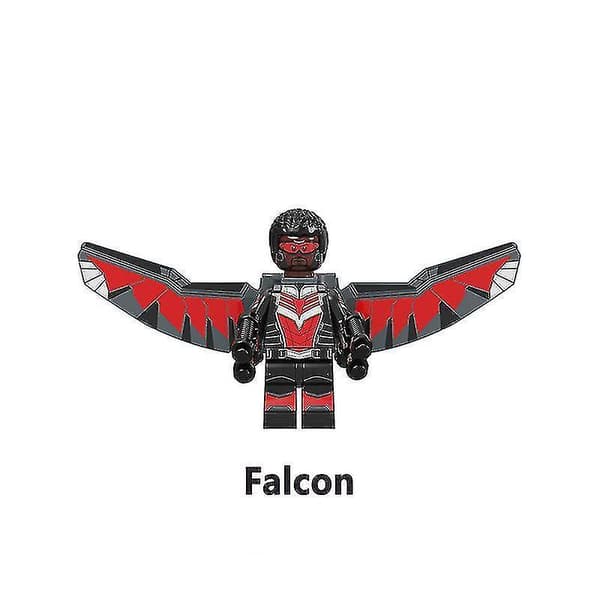 6 stk. X-men Byggekloss Minifigur Leker for Barn