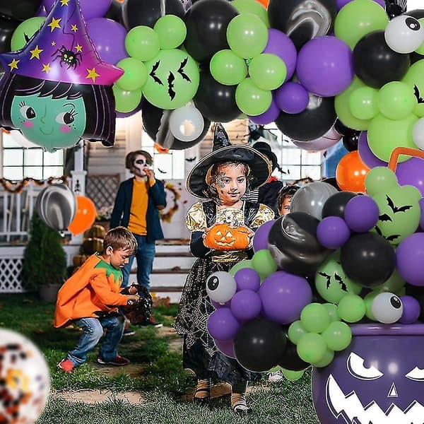 Halloween Balloon Kit Halloween Pattern Balloons