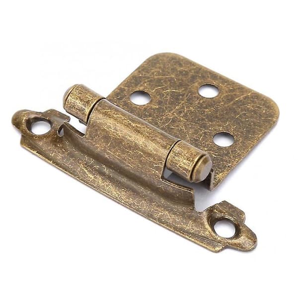 Vintage Køkkenskabslågehængsler Silver