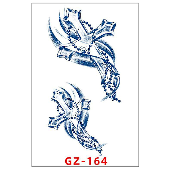 Realistisk Midlertidig Tatoveringsklistremerke Vanntett Langvarig DIY Fake Tatovering Flotte Gaver Til Kvinner Menn GZ164