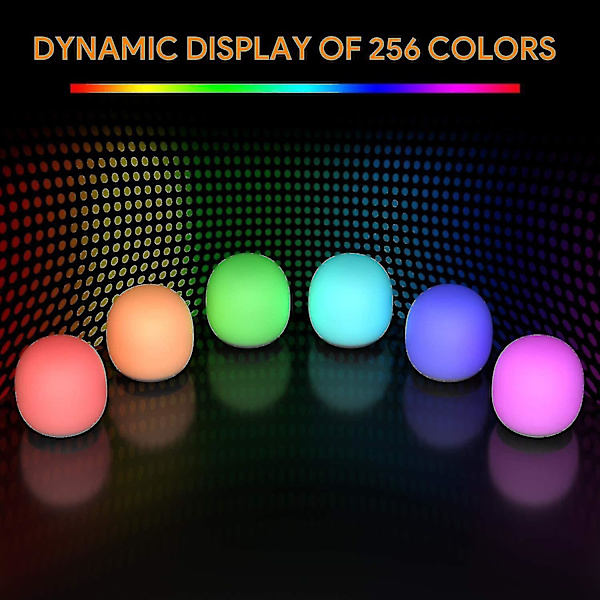 LED Magnetic USB Charging, RGB Color Change, Dimmable, With 1 Hour Timer, Touch Control, (white)