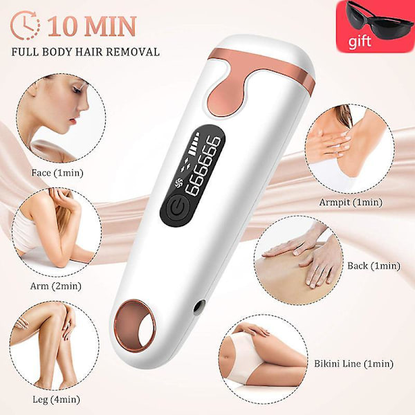 999999 Flash Ipl Laser Permanent Hårfjerning Laser Epilator Til Kvinder