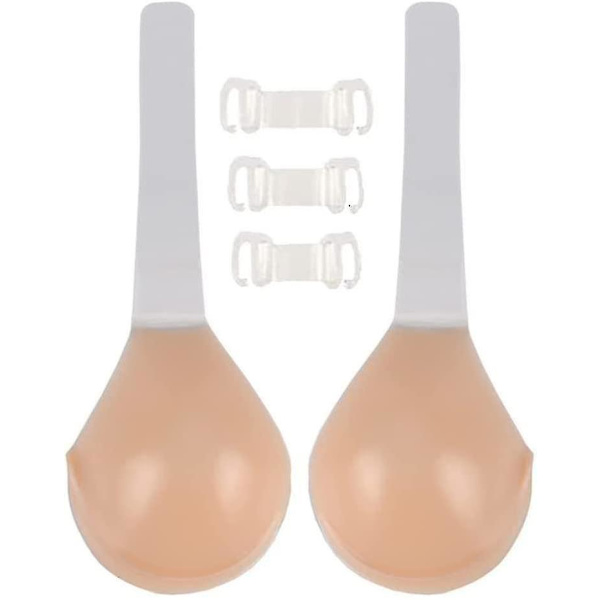 Invisilift Bra, Silicone Adhesive Lift Bra Push Up Conceal Lift Bra For Women B