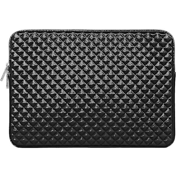 Laptop Sleeve Diamant Skum Vannavstøtende Beskyttende Dataveske Deksel Bæreveske Black 11.6inch