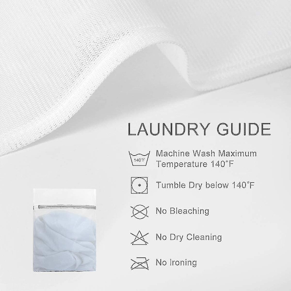 3pcs Durable Fine Mesh Laundry Bags For Delicates (1 Large 16 X 20 Inches, 1 Medium 12 X 16 Inches, 1 Small 9 X 12 Inches)