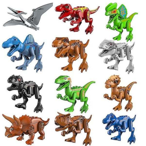 Jurassic World Dinosaur Building Blocks 8pcs