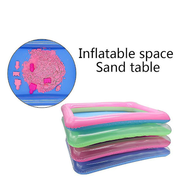 Indoor Magic Play Inflatable Sandbox Sand Tray red