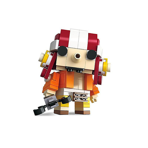One Piece Byggeklodser Legetøj Luffy Zoro Figur Naruto Byggeklodser Kakashi Klods Cube Legetøj Små Partikler Børn Puslespil 8