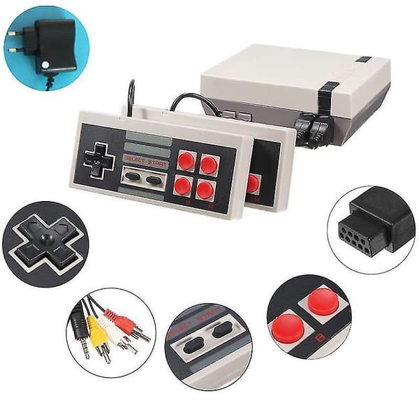 Built-in 620 Retro Mini Nes Tv Video Game Console Classic Games