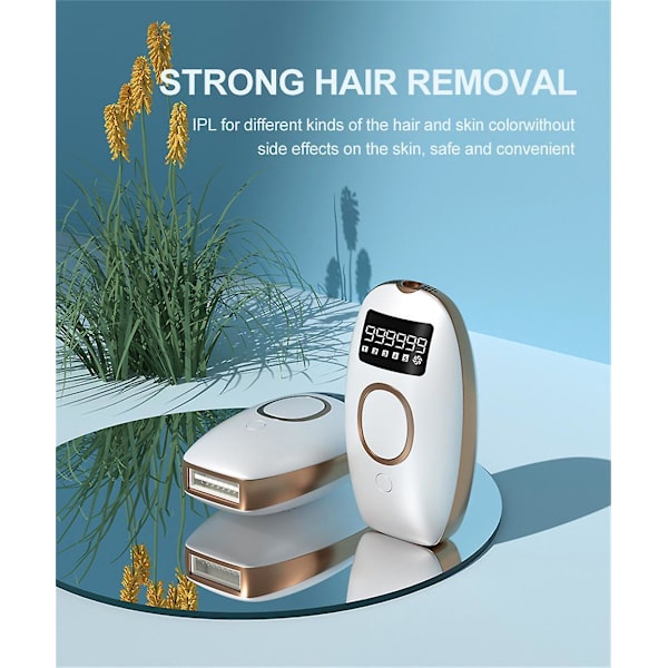 990000 Flashes Laser Mini Elektrisk Depilator A Laser Multifunktionel Ipl Laser Epilator White