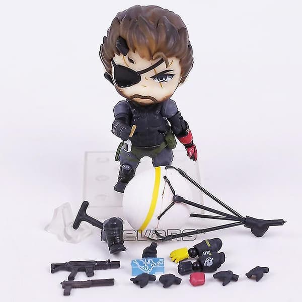 565 Metal Gear Solid V The Phantom Venom Snake Sneaking Suit Ver. Q Version Action Figur Samlerobjekt Model Legetøj 565 no box