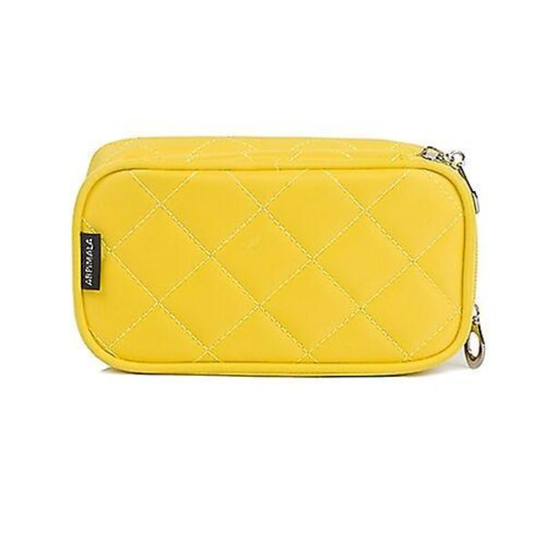 Cosmetic Bags Makeup Bag Women Travel Organizer Professional Storage Brush Necessaries Make Up Case Beauty Toiletry Bag yellow