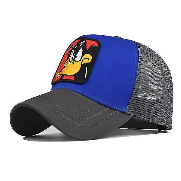 Disney Anime Figures Daffy Duck Baseball Cap Embroidered Cotton Cartoon Animals Four Seasons Mesh Hat Birthday Gifts 9