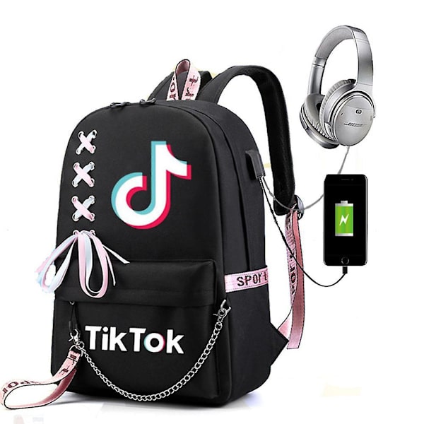 TikToK peripheral school bag casual backpack color-2