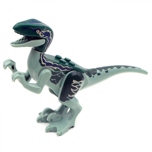 8 stk. Jurassic Dinosaur Byggeklodser Mini Legetøj