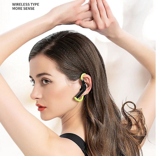 Butterfly Bone Conduction Bluetooth Wireless Headset Blue