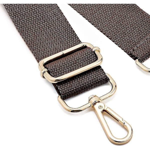 Wide Shoulder Bags Strap.adjustable Replacement Bag Strap With Metal Swivel Hooks Soft