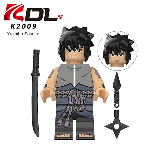 Naruto Samlet Byggeklods Minifigur Legetøj