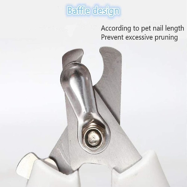 Dog Nail Clippers Claw Cutter Trimmer File Professional Pet Grooming Tool Pink