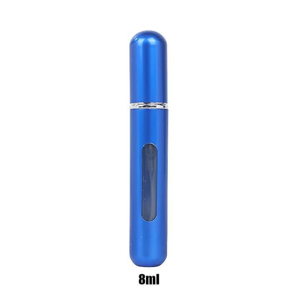 8ml Bærbar Mini Gjenfyllbar Parfymeflaske Med Spray 8ml matte blue