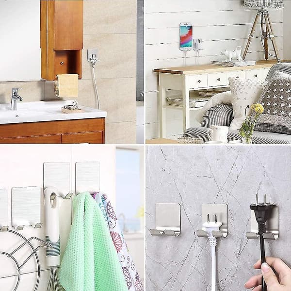 Luxury Razor Holder Is Suitable For Shower Hook Hook Holder (pack Of 4