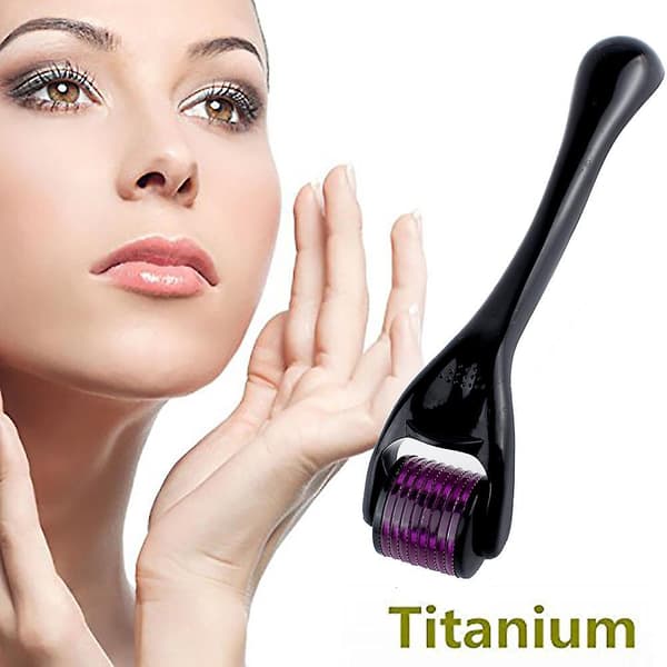 Derma Roller 0.25, Mikronåler, Titanium Micro Needling Roller Massasjeverktøy