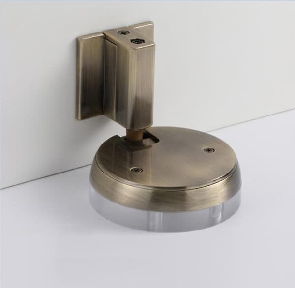 Magnetisk dørstopper grønn bronse
