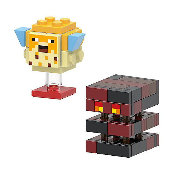 8 stk. Figursæt Minifigurer Børnelegetøj Fødselsdagsfestgaver til voksne og børn Drenge Piger