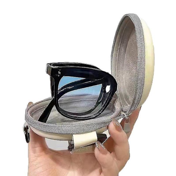 Premium Sense Sammenleggbare UV-solbriller for kvinner Blue